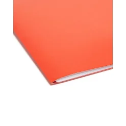Smead Organized Up Heavyweight Dual Tab Vertical Colored File Folders, Letter Size, Bright Tones, 6/Pack (75406) Outlet