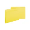 Smead Pressboard File Folders, 1/3-Cut Tab, 1" Expansion, Letter Size, Yellow, 25/Box (21562) Best