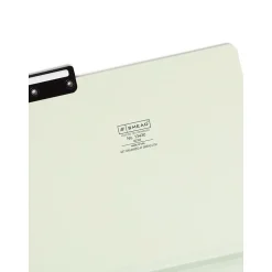 Smead Pressboard File Folder, 1/3-Cut Tab Flat Metal, 1