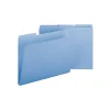 Smead Pressboard File Folders, 1/3-Cut Tab, 1" Expansion, Letter-Size, Blue, 25/Box (21530) Best