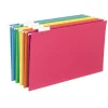 Smead Recycled Hanging File Folder, 5-Tab Tab, Legal Size, Assorted Colors, 25/BX (64159) Outlet