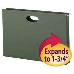 Smead Recycled Hanging File Pocket, 1.75