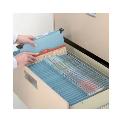 Smead SafeSHIELD Pressboard Hanging File Folder, 2