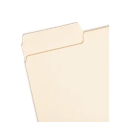 Smead SuperTab File Folder, Oversized 1/3-Cut Tab, Legal Size, , 100/Box (15301) Manila Sale