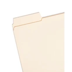 Smead SuperTab File Folders, Reinforced 1/3-Cut Tab, Letter Size, Manila, 100/Box (10395) Best