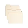 Smead SuperTab File Folder, 3 Tab, Letter Size, Manila, 24/Pack (10380) Outlet