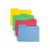 Smead SuperTab File Folder, Oversized 1/3-Cut Tab, Letter Size, Assorted Colors, 24 per Pack (11956) Clearance