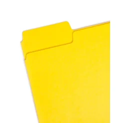 Smead SuperTab File Folder, Oversized 1/3-Cut Tab, Letter Size, Assorted Colors, 24 per Pack (11956) Clearance