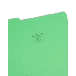Smead SuperTab Heavyweight File Folder, Oversized 1/3-Cut Tab, Legal, Manila (15401) Clearance