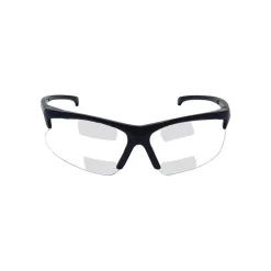 Eye Protection<Smith & Wesson 30-06 Scratch-Resistant Dual Reader Safety Glasses; Black Frame, Clear Lens