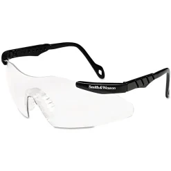 Eye Protection<Smith & Wesson ® Magnum Series Scratch-Resistant Safety Glasses, Clear Lens