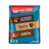 Chocolate<Mars Snickers, Twix and MilkyWay Minis Milk Chocolate Candy Bars Bulk Variety Pack, 46.86 oz., 150 Pieces (459751)