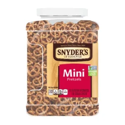 Pretzels<Snyder's of Hanover Mini Classic Pretzels Twists, 30 oz. (SNY09450/SN8756)
