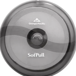 SofPull Georgia-Pacific High-Capacity Center Pull Bathroom Dispenser, Translucent Smoke (56501)