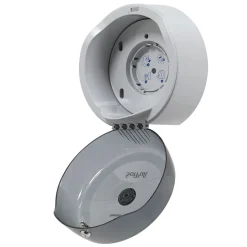 SofPull Georgia-Pacific High-Capacity Center Pull Bathroom Dispenser, Translucent Smoke (56501)