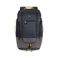 Backpacks<Solo Everyday Max Laptop Recycled Backpack, Large, Navy/Gray (ACV732-4)
