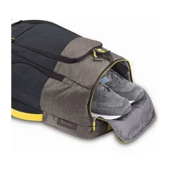 Backpacks<Solo Everyday Max Laptop Recycled Backpack, Large, Navy/Gray (ACV732-4)