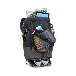 Backpacks<Solo Everyday Max Laptop Recycled Backpack, Large, Navy/Gray (ACV732-4)