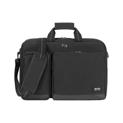 Solo Laptop Briefcase, Black Polyester (UBN310-4X)