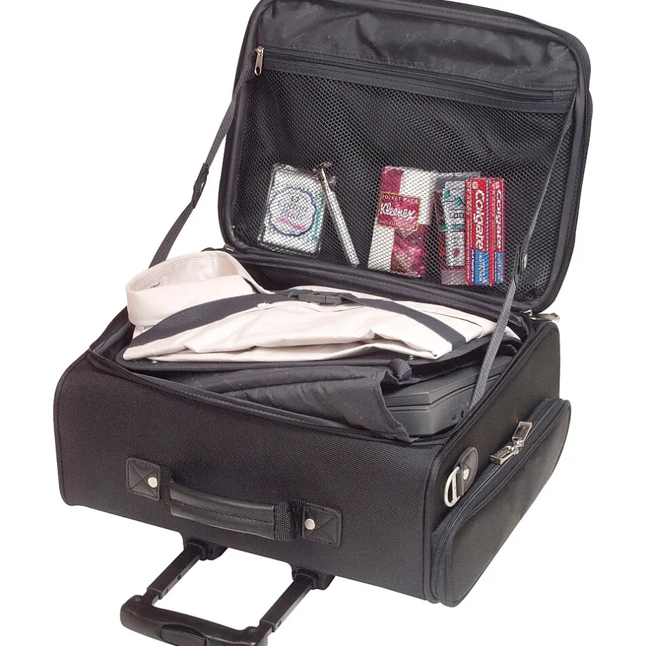 Solo New York 15.6" Polyester Rolling Laptop Bag, Black (B64-4) Outlet