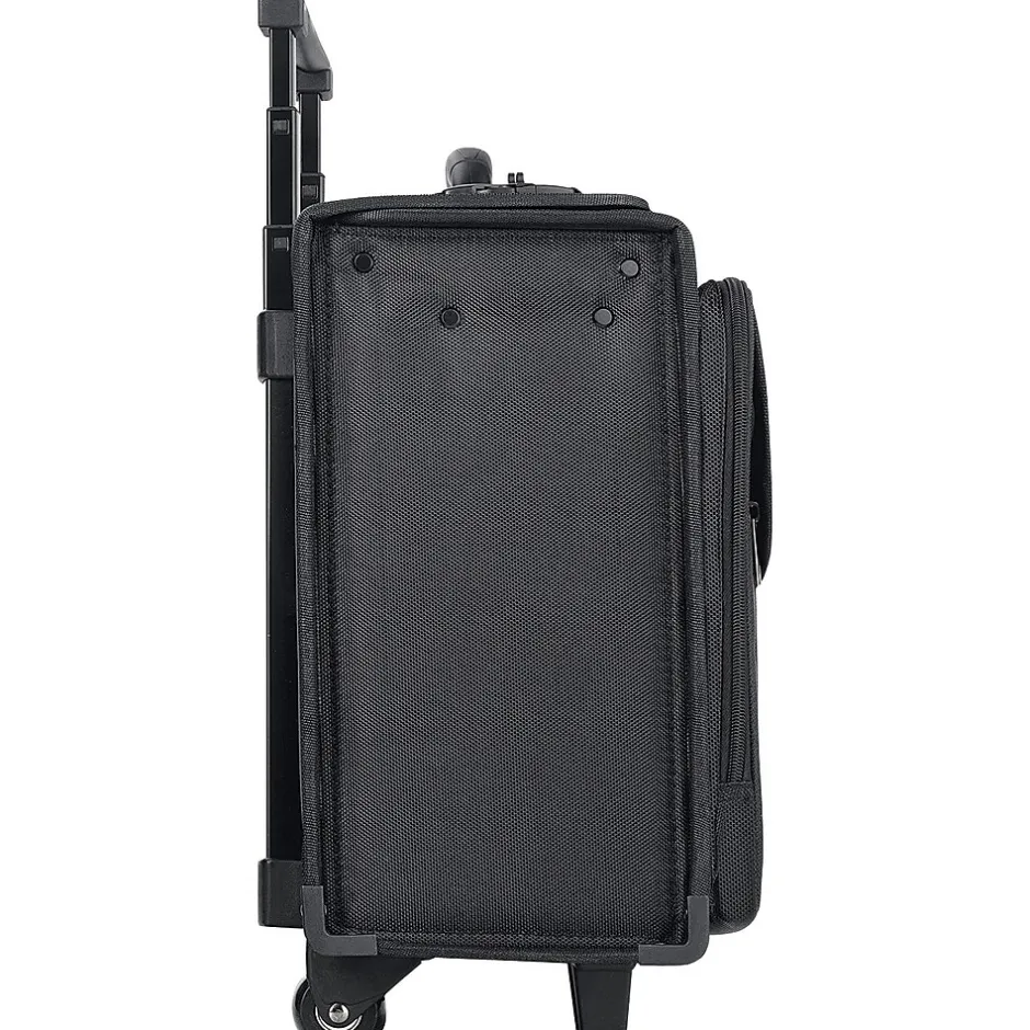 Solo New York Ballistic Nylon Rolling Laptop/Catalog Case with File Hanger, 16"