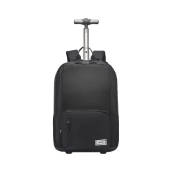 Backpacks<Solo New York Bleecker Laptop Backpack with Wheels, Medium, Black (UBN786-4)