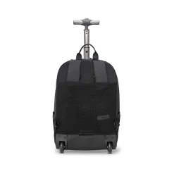 Backpacks<Solo New York Bleecker Laptop Backpack with Wheels, Medium, Black (UBN786-4)