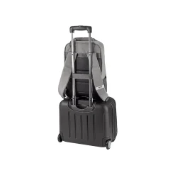 Backpacks<Solo New York Claim 15.6" Laptop Backpack, Heathered Gray Polyester (UBN760-10)