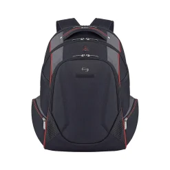 Solo New York Force Launch Backpack, Solid, Black/Red/Gray (ACV711-4)