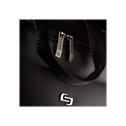 Solo New York Midtown Empire Laptop Rolling Briefcase, Black Polyester (CLS910-4)