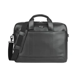 Solo New York Murray 15.6" Vinyl Laptop Bag, Black (VNL100-4) Outlet