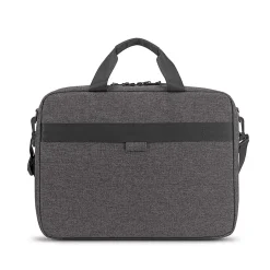 Solo New York Nomad Collection Voyage Laptop Briefcase, Gray Polyester (NOM301-10)