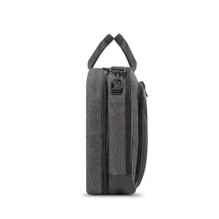 Solo New York Nomad Collection Voyage Laptop Briefcase, Gray Polyester (NOM301-10)