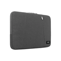 Solo New York Oswald Polyester Laptop Sleeve for 15.6" Laptops, Gray (SLV1615-10)