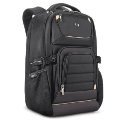 Solo New York Pro Black Mesh 17.3" Laptop Backpack (PRO742-4)