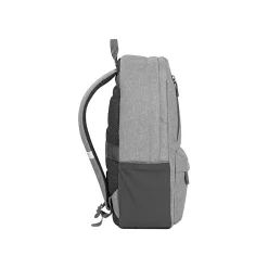 Backpacks<Solo New York Re:cover Laptop Backpack, Heathered Gray Polyester (UBN761-10)
