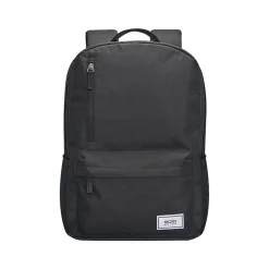 Backpacks<Solo New York Re:cover Laptop Backpack, Black Polyester (UBN761-4)