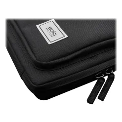 Solo New York Secure-Fit Chromebook Education Laptop Case, Black Recycled PET Polyester (PRO151-4)