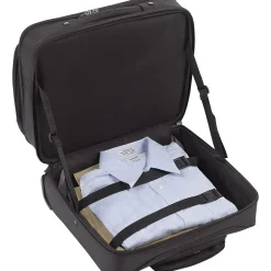 Solo New York Sterling Polyester Briefcase, Laptop Compatible, Rolling, Black (CLA902-4)