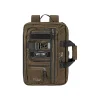 Backpacks<Solo New York Zone Laptop Briefcase/Backpack Hybrid, Khaki Nylon (UBN350-3)