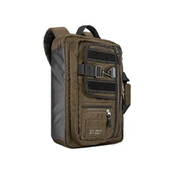 Backpacks<Solo New York Zone Laptop Briefcase/Backpack Hybrid, Khaki Nylon (UBN350-3)