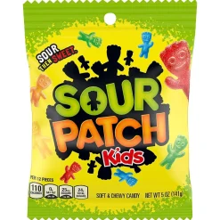 Gummy & Chewy Candy<Sour Patch Kids Assorted Gummy Candy Candy 5 oz, 12/Carton (JAR1506225)