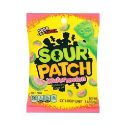 Gummy & Chewy Candy<Sour Patch Kids Watermelon Gummy Candy, 5 oz (SOURW12)