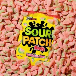 Gummy & Chewy Candy<Sour Patch Kids Watermelon Gummy Candy, 5 oz, 12/Carton (JAR1506224)