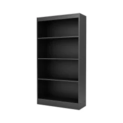 Outlet Axess 4-Shelf Bookcase, Pure Black (7270767) Bookcases