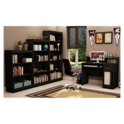 Outlet Axess 4-Shelf Bookcase, Pure Black (7270767) Bookcases