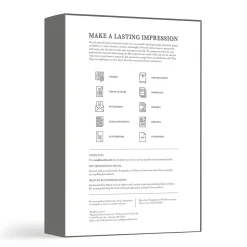 8.5" x 11" Specialty Paper, 24 Lbs., Parchment, 500/Box (894C) Resume Paper