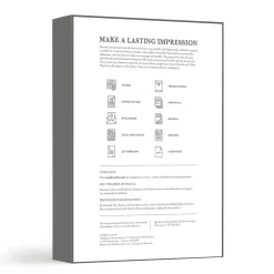 Clearance Diamond White 8.5" x 11" Business Paper, 20 Lbs., Wove, 500/Box (31-220-10) Resume Paper