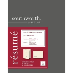 Southworth Envelope 9" x 12", Ivory/Gold, 5/Pack (RF#3)* Business