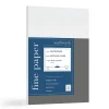 Metalo Linen Cardstock Paper, 70 Lbs., 8.5" x 11", White Pearl, 25 Sheets/Pack (91142) Card Stock